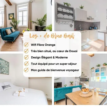 Blue Bail - T2 Au Calme - Proche Commerces Lägenhet