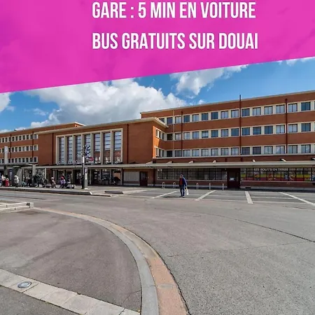 Lägenhet Blue Bail - T2 Au Calme - Proche Commerces Douai